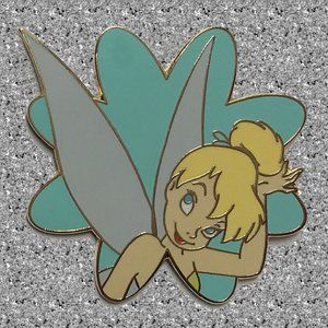 WDW Disney Tinker Bell w/Daisies Cast Lanyard Series - Trading Pin #25205 - 2004